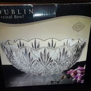 Dublin by Godinger Crystal Bowl